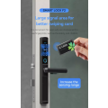 Smart Life Tuya WIFI Waterproof Access Control Fingerprint Keypad Card Door Handle Lock F2 (Black)