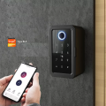 Smart Life Tuya Bluetooth Digital Fingerprint Smart Key Box (Black)