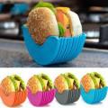 Silicone Burger Buddy - Assorted Colours