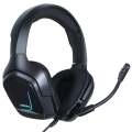 ONIKUMA K20 Wired Gaming Headsets With Microphone RGB Light - Black