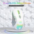 ONIKUMA CW902 Wired Gaming Mouse With Colorful Lighting - White