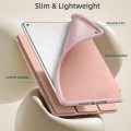 Smart Flip Protective Cover With Pencil Holder for Apple iPad 10.2 inch Case - Rose Gold