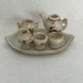 Miniature Tea Set Ceramic (Charming)