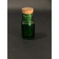 Green Bottle with Cork (Miniature, suitable for printer's tray)