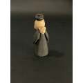 Priest Wooden Figurine (Miniature, suitable for printer's tray)
