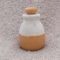 Clay Honey Jar with Stopper - Glazed (Miniature, suitable for printer's tray)