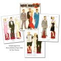Movie Mobsters Paper Dolls Book (Tom Tierney)