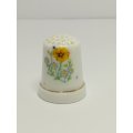 Thimble Porcelain with Flower (Miniature, suitable for printer's tray)