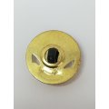 Round Shank Button ('Gold' or Purple Design)