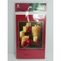 Greeting Card and Envelopes - Christmas - Style 3 - English (5 Cards)