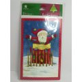 Greeting Card and Envelopes - Christmas - Style 18 - Afrikaans (5 Cards)