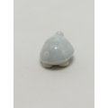 Miniature Light Grey & White Ceramic Tortoise (Miniature, suitable for printer's tray)