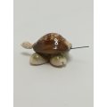 Miniature Brown & Beige Sea Shell Tortoise (Miniature, suitable for printer's tray)