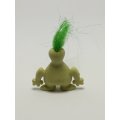 Miniature Olive & White Troll Green Hair (Miniature, suitable for printer's tray)