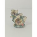 Miniature Charming Bears in Teapot (Miniature, suitable for printer's tray)