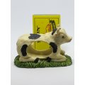 Miniature Black & White Serviette Holder Cow (Miniature, suitable for printer's tray)