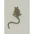 Miniature Grey & White Mouse (Miniature, suitable for printer's tray)