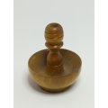 Miniature Wooden Brown Ring Holder (Miniature, suitable for printer's tray)