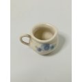 Miniature Milk Jug White Ceramic (Miniature, suitable for printer's tray)
