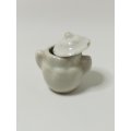 Miniature Ceramic Pot White (Miniature, suitable for printer's tray)