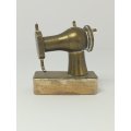 Miniature Sewing Machine Brass (Miniature, suitable for printer's tray)