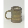 Miniature Beer Mug/Tankard Brass (Miniature, suitable for printer's tray)