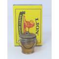 Miniature Bucket with Lid Brass (Miniature, suitable for printer's tray)