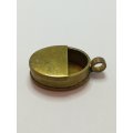 Miniature Brass Locket or Coin Holder (Miniature, suitable for printer's tray)