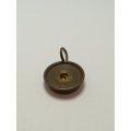 Miniature Brass Candle Holder (Miniature, suitable for printer's tray)