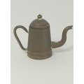 Miniature Coffee Pot with Lid Brass (Miniature, suitable for printer's tray)