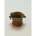 Miniature Brass Bucket and Grinder (Miniature, suitable for printer's tray)