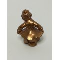 Miniature Solid Copper Clown (Miniature, suitable for printer's tray)