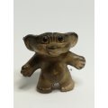 Miniature Gray & Beige Troll (Miniature, suitable for printer's tray)