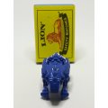 Miniature Blue Dinosaur Lego (Miniature, suitable for printer's tray)