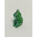 Miniature Green Frog Relaxing (Miniature, suitable for printer's tray)