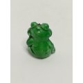 Miniature Green Frog Relaxing (Miniature, suitable for printer's tray)