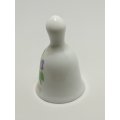Miniature Ceramic White Bell Flower Painting (February) (Miniature, suitable for printer's tray)