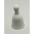 Miniature Ceramic White Bell Flower Painting (February) (Miniature, suitable for printer's tray)