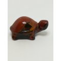 Miniature Abstract Coloured Glazed Clay Tortoise (Miniature, suitable for printer's tray)