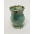 Miniature Light Green Ceramic Glazed Vase (Miniature, suitable for printer's tray)