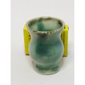 Miniature Light Green Ceramic Glazed Vase (Miniature, suitable for printer's tray)