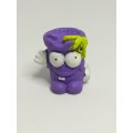 Miniature Purple Pencil Popper Green Hair & White Hands (Miniature, suitable for printer's tray)