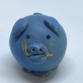 Miniature Blue Pig (Miniature, suitable for printer's tray)