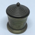 Miniature Brass Pot with Lid (Miniature, suitable for printer's tray)