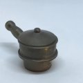 Miniature Brass pot with lid (Miniature, suitable for printer's tray)
