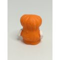 Miniature Orange & White Pencil Popper Halloween Pumpkin (Miniature, suitable for printer's tray)