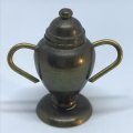 Miniature Brass vase with lid (Miniature, suitable for printer's tray)