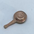 Miniature Brass Frying Pan (Miniature, suitable for printer's tray)