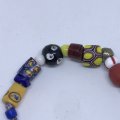 Bracelet African Trade Beads: Millefiori (Style 5)