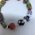 Bracelet African Trade Beads: Millefiori (Style 2)